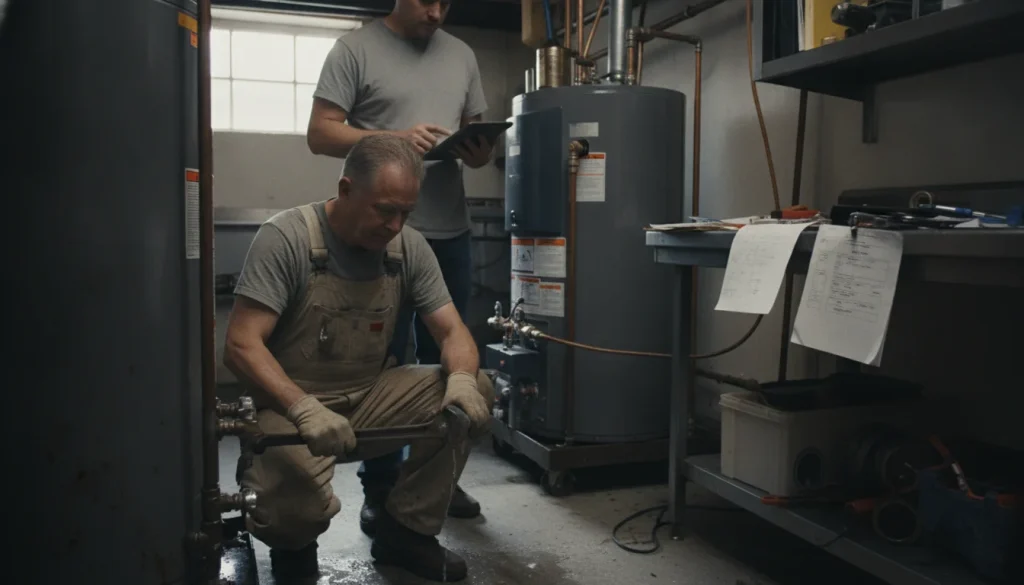 Valparaiso commercial water heater repair vs replacement guide by Valparaiso Plumbing